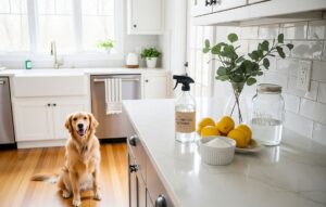 diy dog urine cleaners