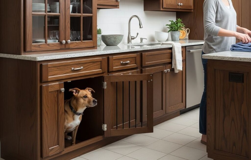 under the counter crate nook