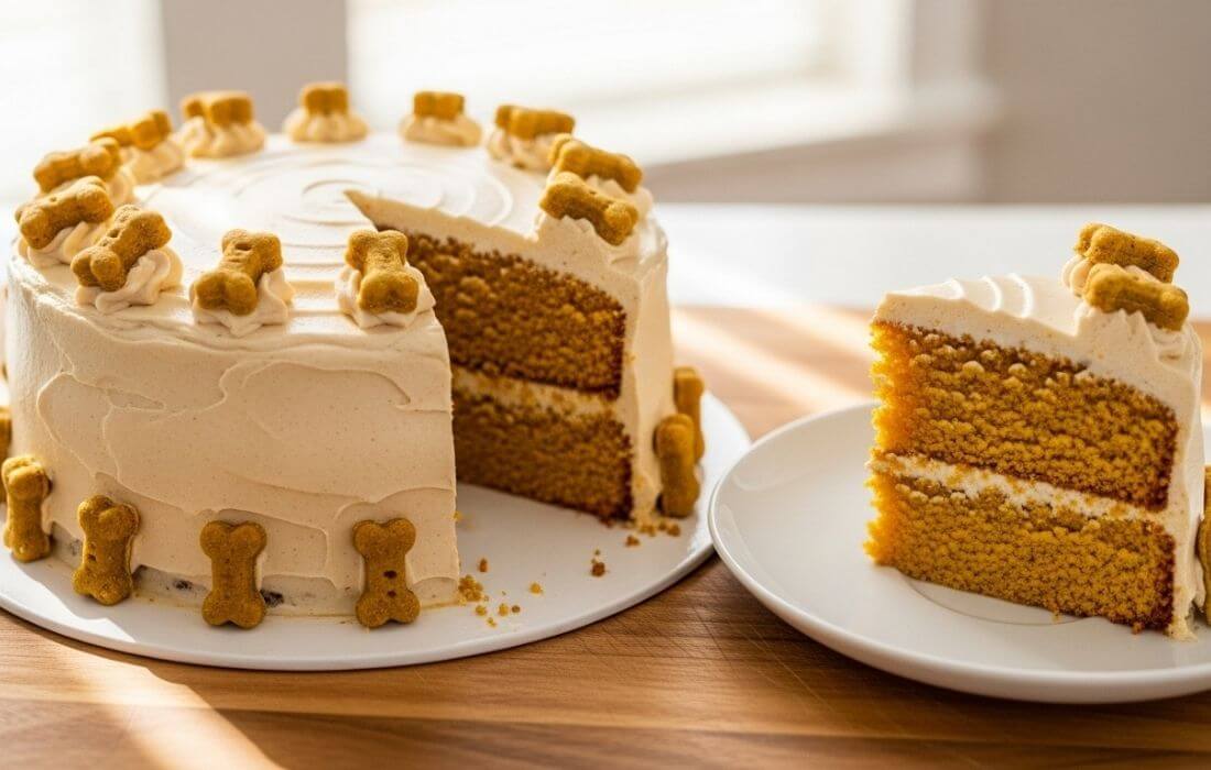 dog birthday cake recipe
