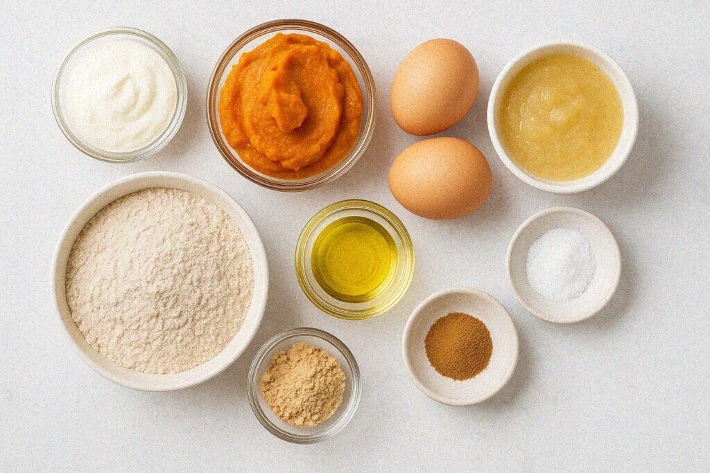 a list og ingredients