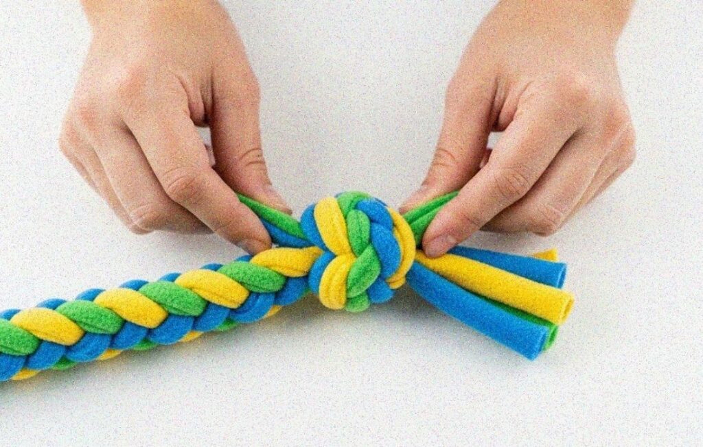 tying final knot